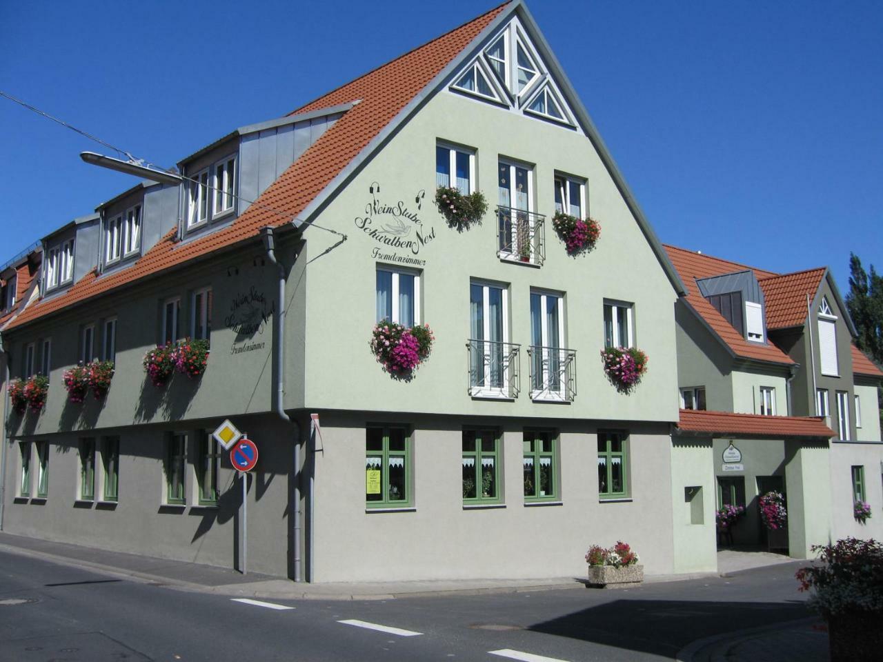 Weinstube Schwalbennest Hotel Karlstadt Bagian luar foto